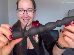 Vibrating anal beads SFW review