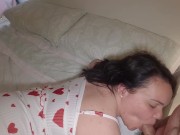 Preview 3 of I Caught My Step Sister Masturbating and I Ended Up Fucking Her and I Cum in Her Mouth