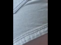 young student twists her beautiful ass on camera