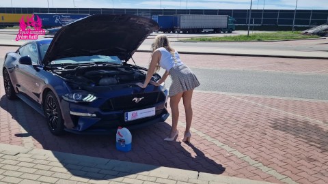 Dałam się wyruchać nieznajomemu na autostradowym parkingu. Lodz