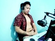 Preview 1 of Teacher na daks at macho gwapito, Nagjakol habang nanonood ng hentai sa computer