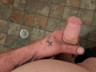 Got really horny and wanted to play with my big dick Video