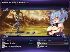 Alma and the cursed memories - The best slime hentai scene in this game