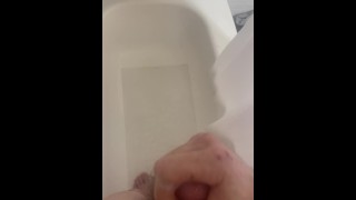 masturbándose en la ducha
