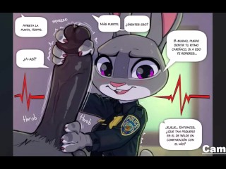 Judy Fucks her Boss to Receive the Promotion she wants so much - Zootopia Hentai