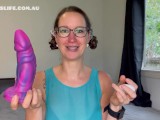 Hismith 8inch The Dream Sky Monster Series Suction Dildo SFW review