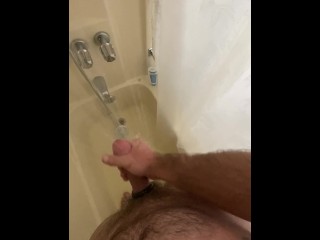 Shower cumshot Video