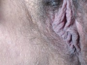 Preview 5 of Anna's Super Closeup Pussy Gaping Spreading Vulva