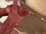 Preview 3 of Milking my big cock