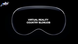 GESPEELD MET APPLE VISION PRO BRIL - POV ZELFGEMAAKTE HANDJOB EN PIJPBEURT - BESTE 2024