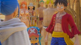 One Piece Odyssey Nude Mod Installed Game Play [part 24] Porn game play [18+] Sex game