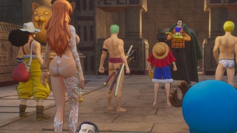 One Piece Odyssey Nude Mod Installed Game Play [part 27] Porn game play [18+] Sex game
