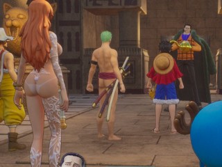 One Piece Odyssey Nude Mod Installed Game Play [part 27] Porn game play [18+] Sex game Video