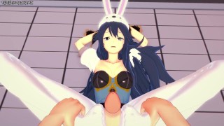 Lucina Gives You a Footjob To Train Her Sexy Body! Fire Emblem Feet Hentai POV