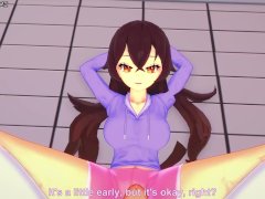 Amber Gives You a Footjob To Train Her Sexy Body! Genshin Impact Feet Hentai POV