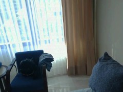 De vacaciones y un rapidin antes de desayunar! De perrito con mi novia!