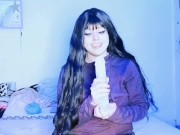 Preview 2 of 🌸 Schumibaby active 🐰 huge dildo 🍆 blowjob 👄 orgasm 🗣️ squirt ⛲