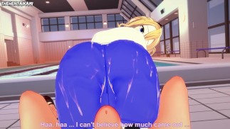 Ai Hayasaka Gives You a Footjob To Train Her Sexy Body! Love is War Feet Hentai POV