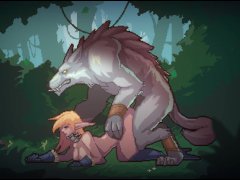 Tamer valley - Busty elven fucked by giant wrewolf furry hentai