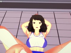 Kawakami Gives You a Footjob To Train Her Sexy Body! Persona 5 Feet Hentai POV