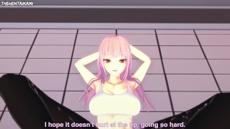 Мори Каллиопа Делает Вам Футфетиш, Чтобы Тренировать Свое Сексуальное Тело! V-Tuber Ноги Хентай От первого лица