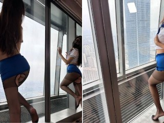 Fucking at 58th floor .Great view great girl great fucking! Video