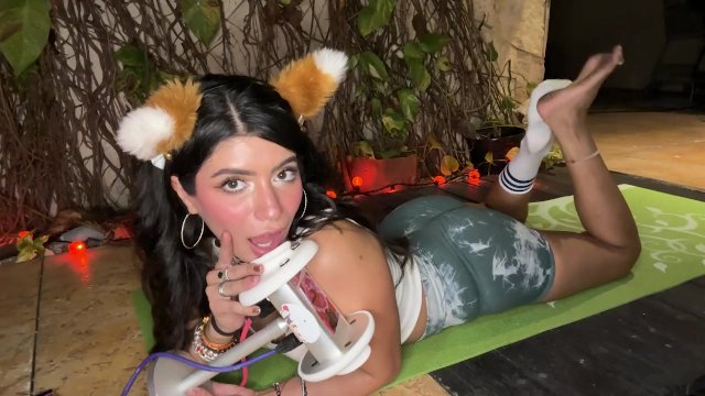 ASMR CAT GIRL LICKS AND NOMS YOU DIRTY FEET - CorneliustheCat ASMR