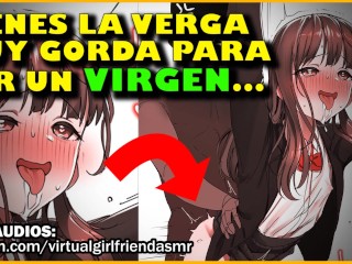 Popular Girl FUCKs you BC You´re a VIRGEN [pussy/school/cum] ASMR Hentai