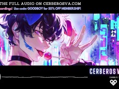 Spanking a submissive boy until he whimpers while cumming || Jakol NSFW Audio