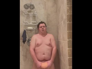 Fucking toy after shower Video