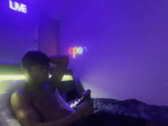 Thot Stroking 12 inch Big Black Cock