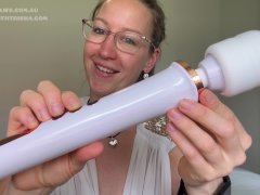 Adam and Eve Rose Gold Wand SFW review