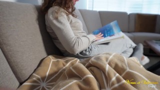 HOT Stepmom Reads A Book Together And Sucked My Dick We Fucked Alone