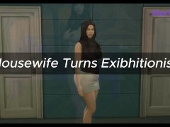 Housewife Turns Exhibitionist