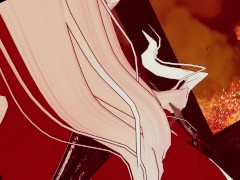 18+ ASMR - "Demon Girl X Doom Slayer" - Ear Licks - Kisses - Moans - LEWD Roleplay.