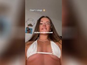Preview 5 of Innocent Teen Accidentally Leaks Virgin Pussy on Instagram Live