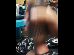 Daddy Using a Toy 10/16