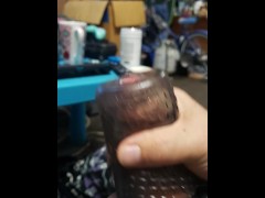 Daddy Using a Toy 8/16