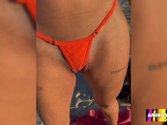 🔥Hot Teen in Mini Bikini👙 Wants Shows Her Pussy - Dick WANTED 🌵