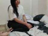My new roommate is a tremendous slut, she loves to fuck and do everything