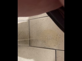 Peeing on Floor