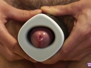 Preview 3 of CUM TWICE! HOT HAIRY GERMAN GUY! UNCUT COCK & LOVENSE CALOR