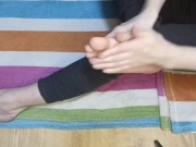 Preview 1 of Wellness foot massage, foot relaxation, flexibility