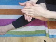Preview 3 of Wellness foot massage, foot relaxation, flexibility