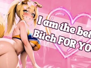 Your Jealous Cheerleader Dog Girlfriend Catches you TEXTING another Dog Girl [F4M][Erotic Audio RP]