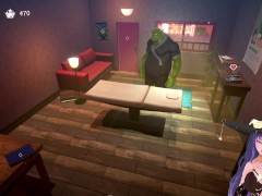 Buoyant boobjob  In Orc Massage |Gameplay 8|VTuber