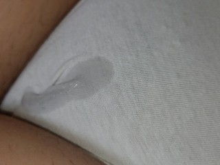 I Spit and Play with Cameltoe Delicious Tight Pussy