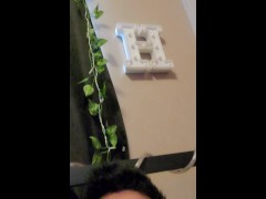 Quick cum session for my loyal buyer