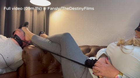 DestinyFilms - I make him worship my extremely smelly feet