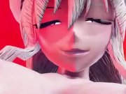 Preview 2 of Futa Futanari Anal Gangbang DP Orgy Huge Cumshots 3D Hentai Anime